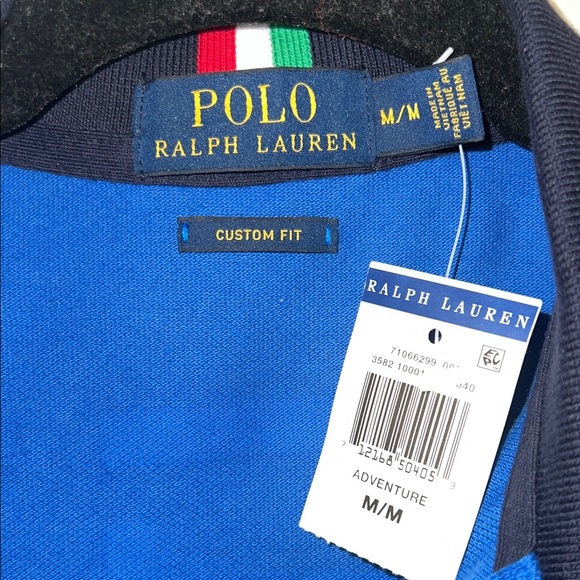 Polo by Ralph Lauren Italia Blue Polo Shirt - Picture 2 of 5